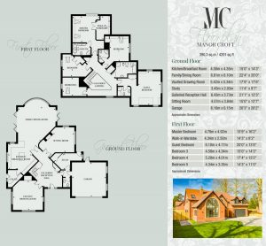 Manor Croft floorplans