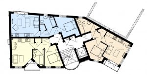 Nexus Reading, 1st, 2nd and 3rd Floor plans