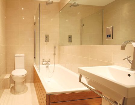 High quality bathrooms and interiors