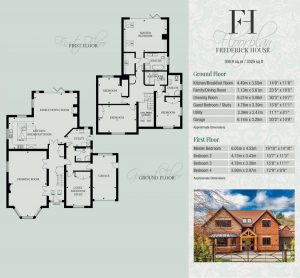 Frederick House floorplans