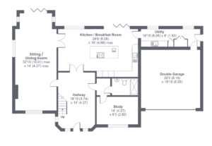 Keepers lodge, Henley on Thames - floorplan ground floor
